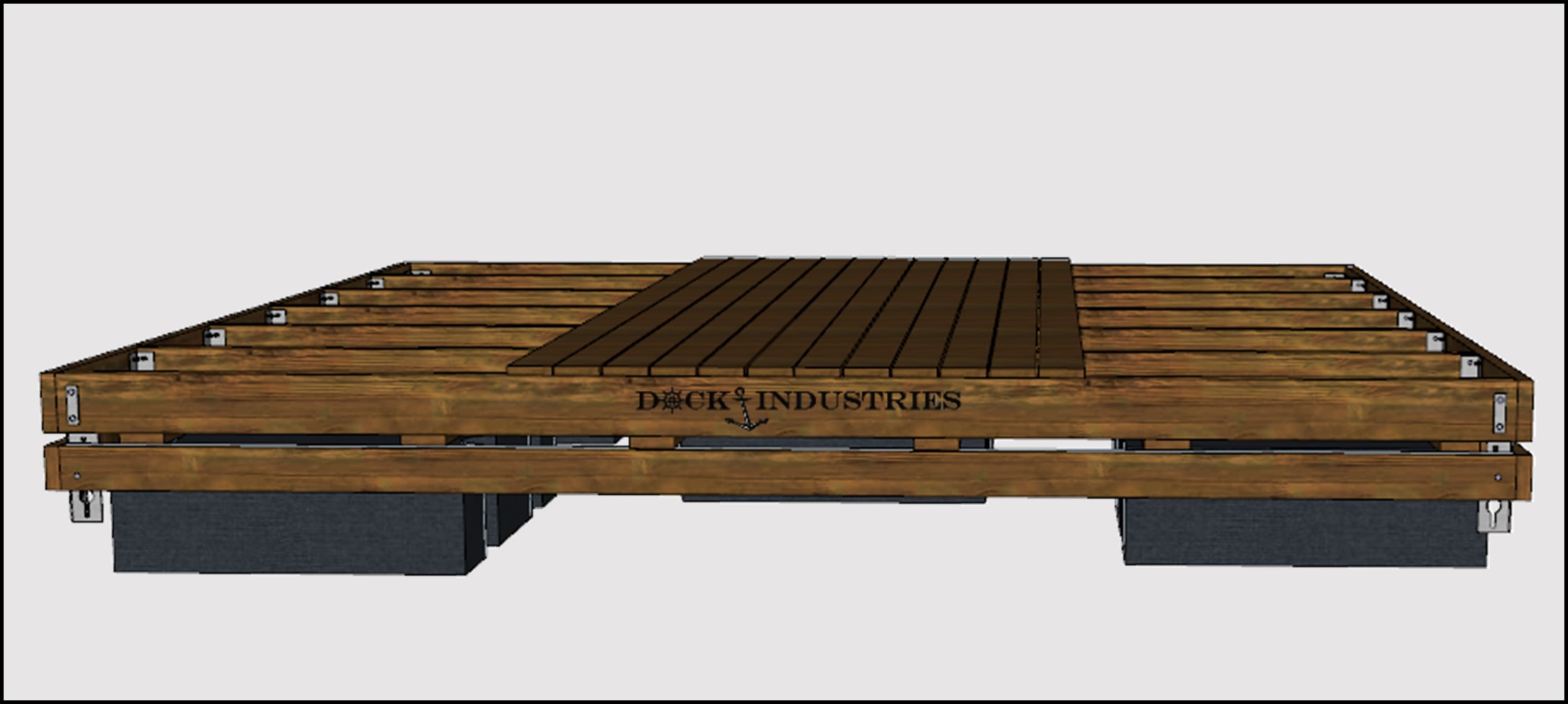 Commercial dock kit 12'x16'