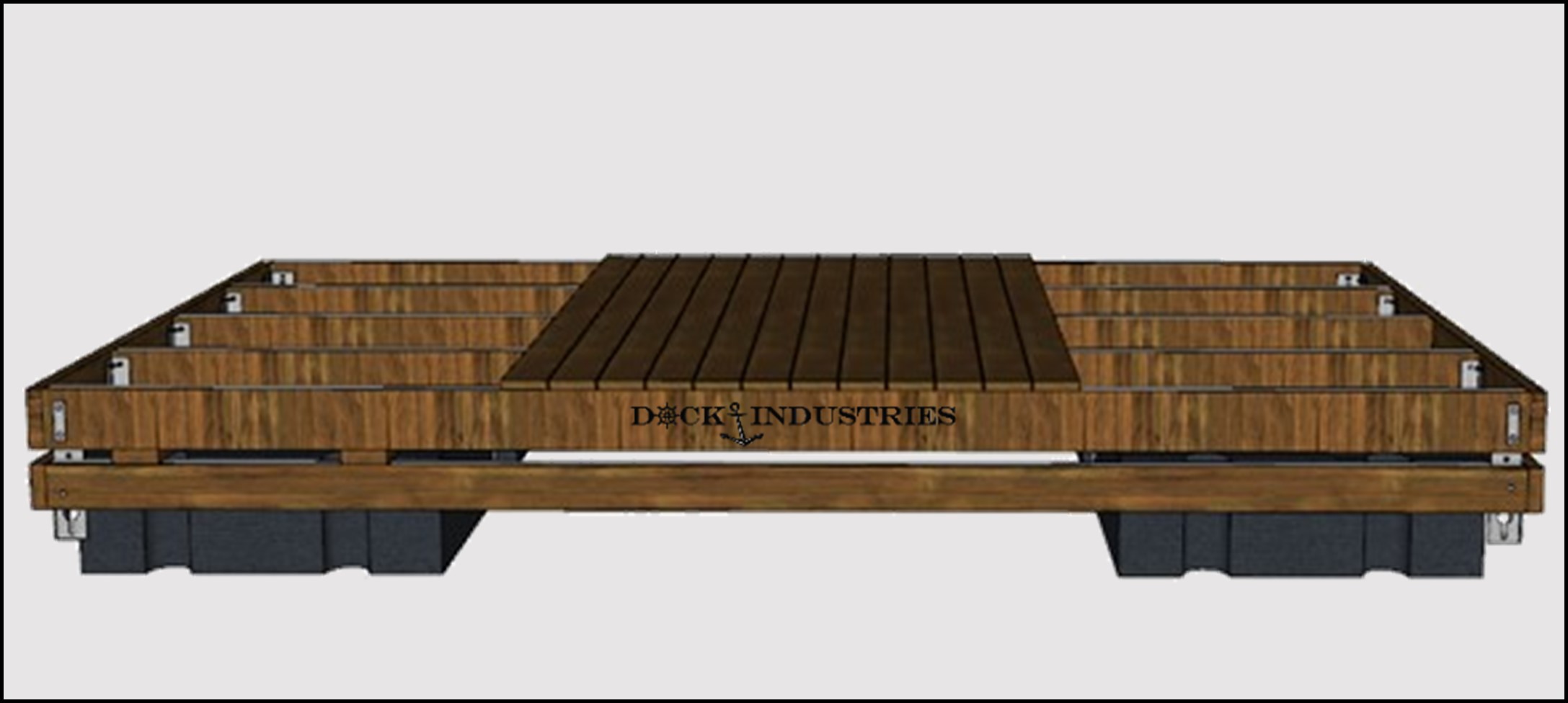 Commercial dock kit 8'x16'