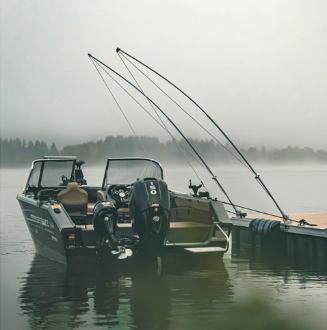 8' Premium Mooring Whips - 3200F