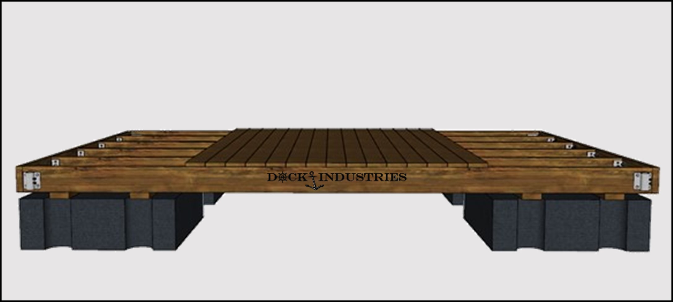 Residential dock kit 10'x16' - For posts