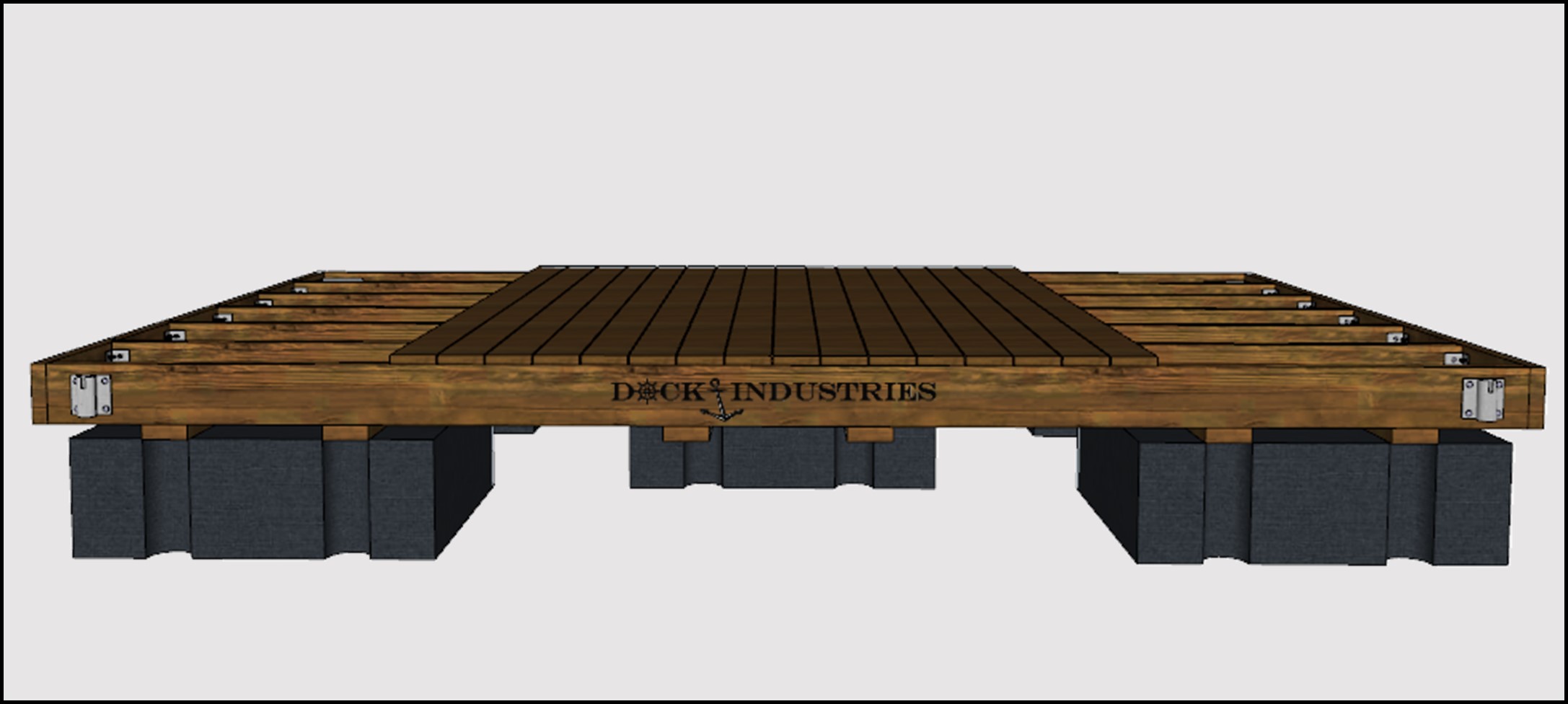 Heavy Duty dock kit 12'x16' - For posts