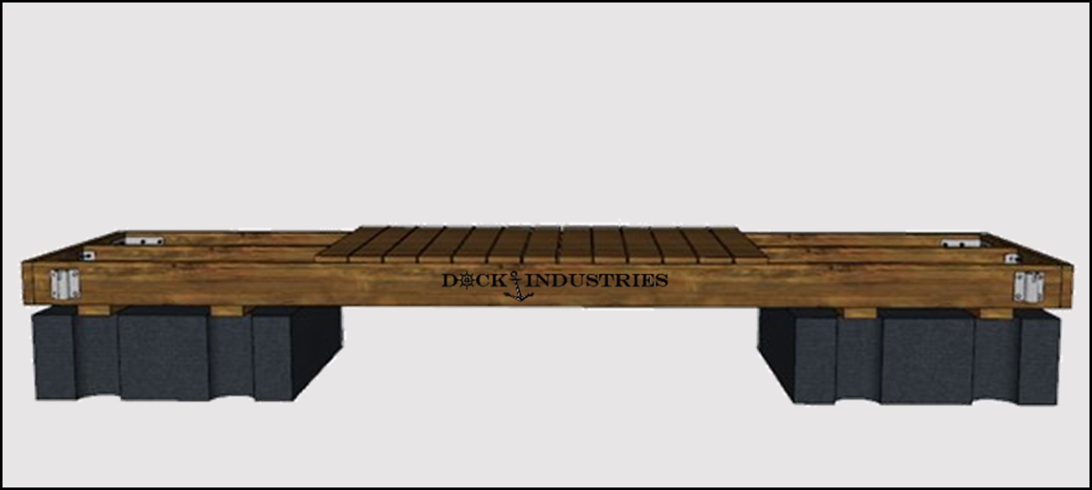 Heavy Duty dock kit 4'x16' - For posts