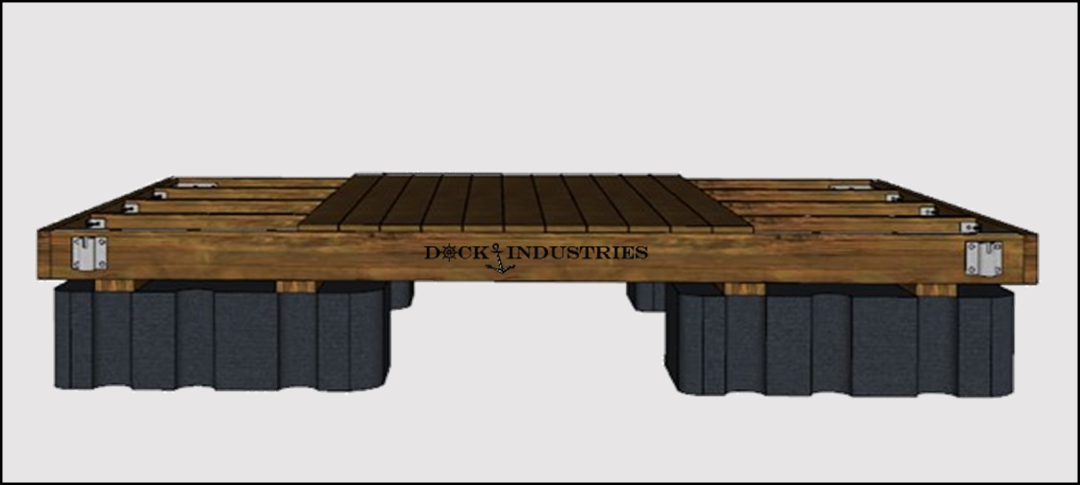 Heavy Duty dock kit 8'x12' - For posts