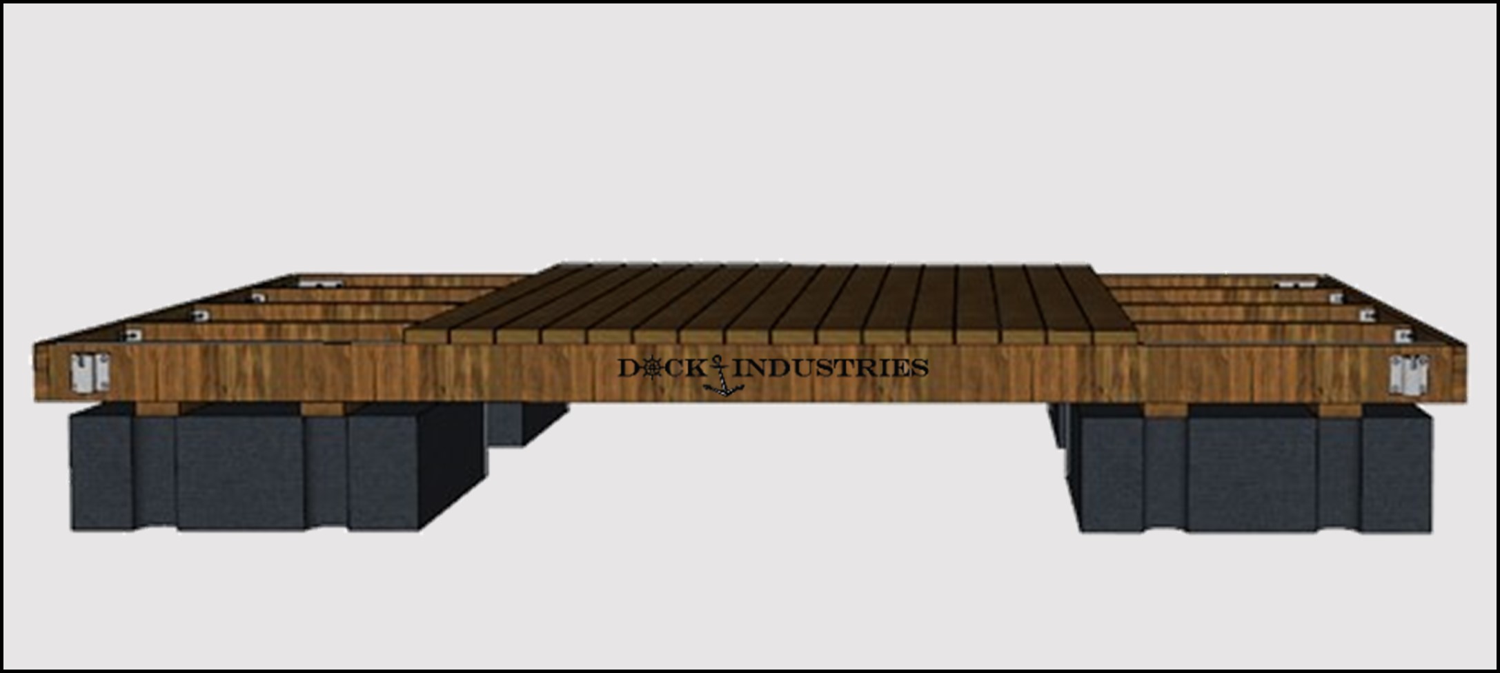 Heavy Duty dock kit 8'x16' - For posts